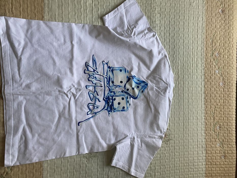 Футболка стуси белая