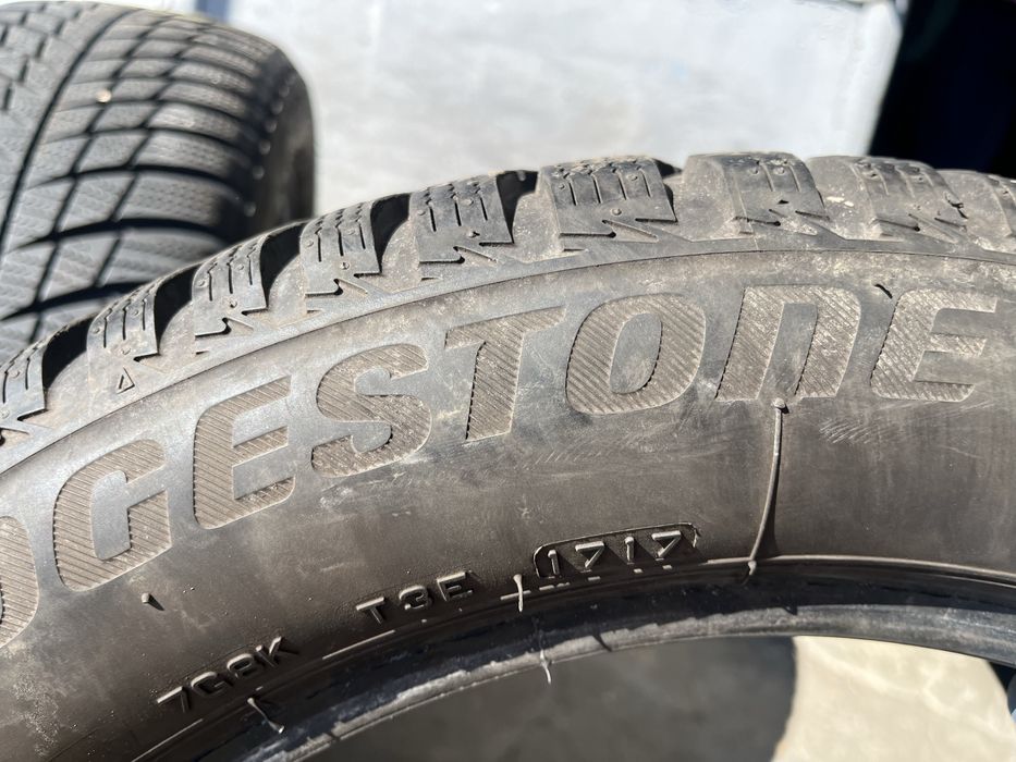 4 бр. зимни гуми 205/55/16 Bridgestone 5-6 mmDOT 1717