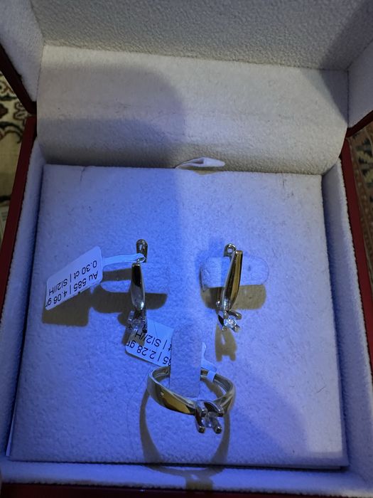 Комплект золотобриллиант