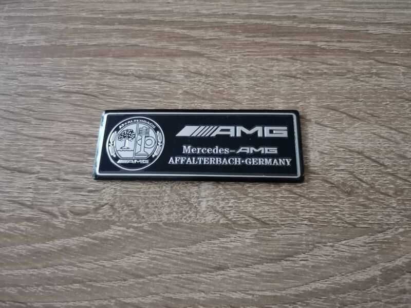Mercedes Benz AMG Affalterbach черен стикер