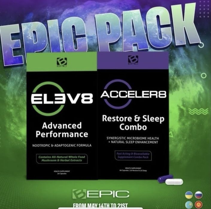 Клеточное питание для энергии и иммунитета elev8 acceler