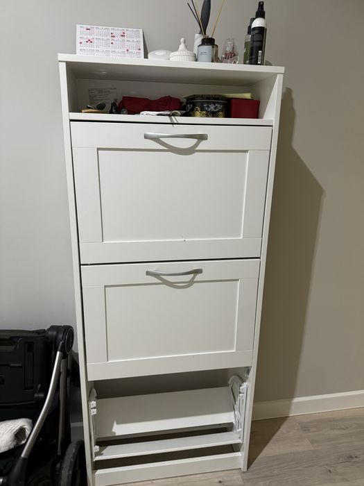 Шкаф для обуви белый