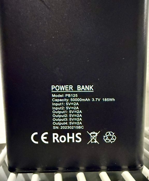 Power bank / baterie externa Syrox PB125 50.000mAh 185Wh