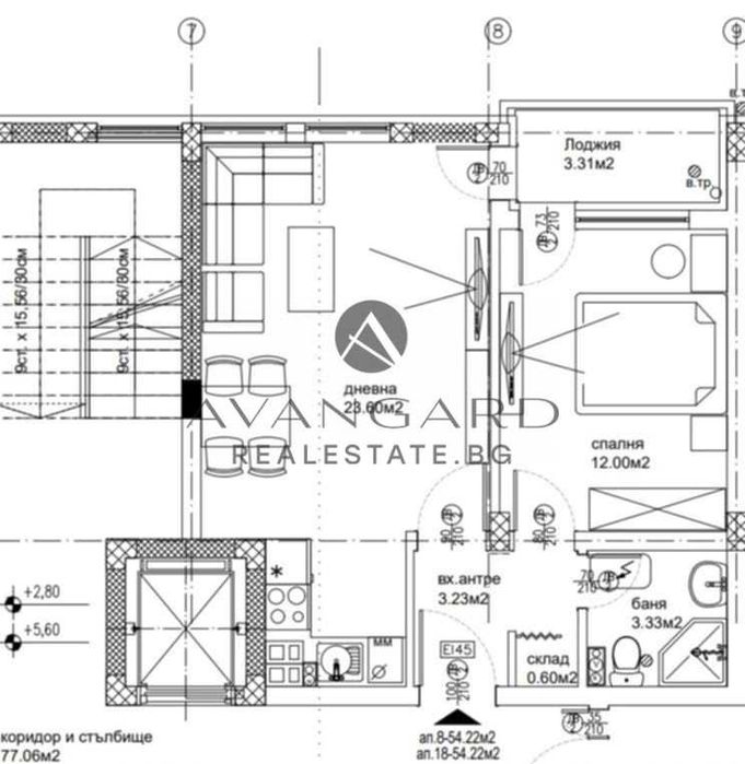 Продава се Двустаен апартамент в Пловдив, Остромила - 62 кв.м за 2057 €/кв.м - Снимка #1