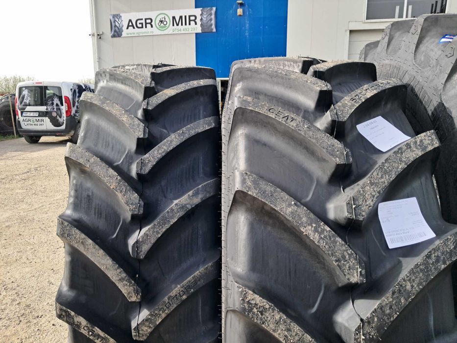 Anvelope noi 520/70R34 CEAT RADIALE cauciucuri tractor spate John Deere New Holland Case IH Fendt Massey Ferguson Deutz-Fahr Claas Kubota Valtra Steyr