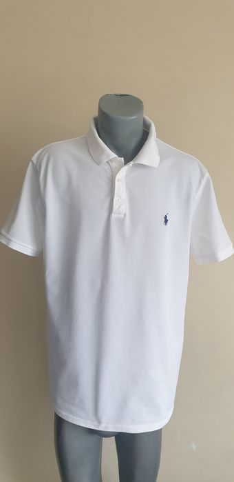POLO Ralph Lauren Pique  Slim Stretch Mesh XL ОРИГИНАЛ! Мъжка Тениска