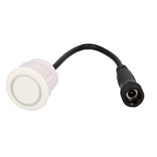 Senzor de parcare Valeo 12V diametru 18,40 mm, diam. exterior 23 mm, alb lucios, 1 buc.