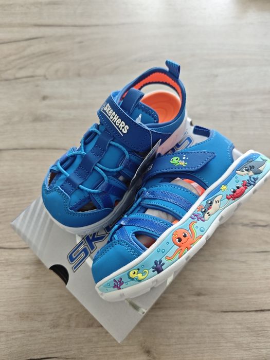 Детски сандали  Skechers Play Scene Splash  син