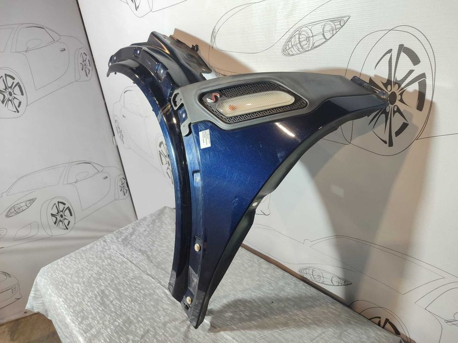 Aripă față stânga Mini Countryman R60 2013 SUV Albastru Cosmic Blue Metallic B13 (2011-2016) Cod:41009805643 (2C3)