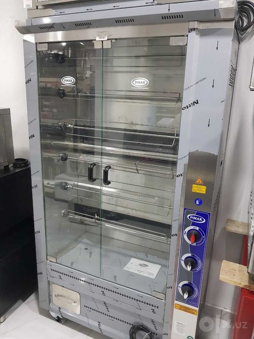 Гриль аппарат grill Pimak Туркия оригинал 15та товуқ учун оптом нарх