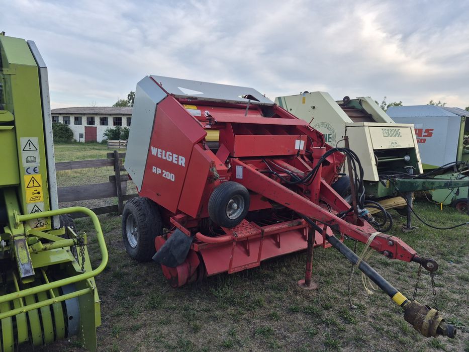 Krone 125 , Welger rp 200 , Claas rollant 46 , 240 , 250 presa de balotat  rotunda