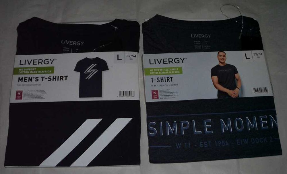 Vand tricouri sigilate LIVERGY pentru barbati