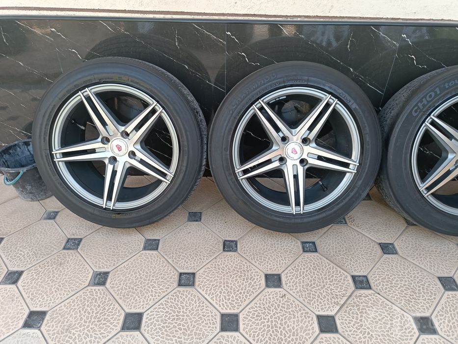 Vossen Diska Balon 195 55 R15 Holati Yaxshi Skitkada