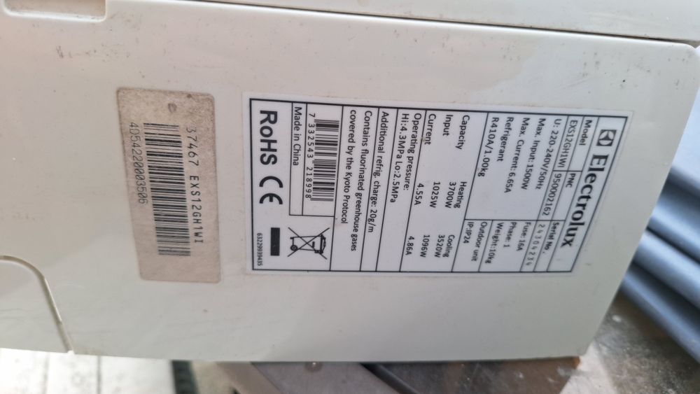 Aer condiționat Electrolux