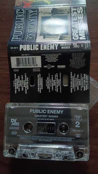 Public Enemy caseta