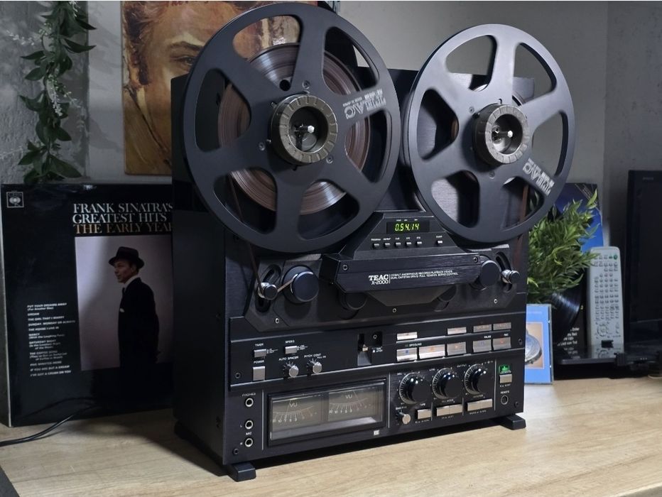 Magnetofon TEAC X-2000, dbx, 3 head, dual capstan, capac antipraf,