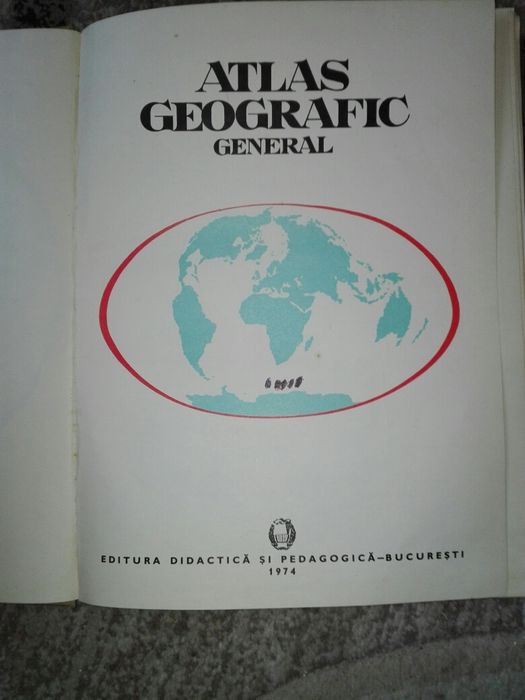 Atlas geografic 1974