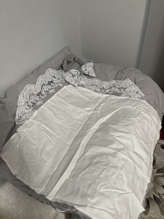 Кокон для ребенка с пледом