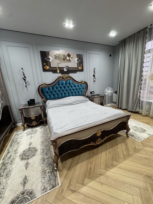 Кровать 2 тумбасымен