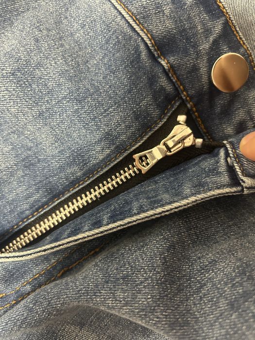 blugi street zone cu pietricele albastre baby blue albastri noi