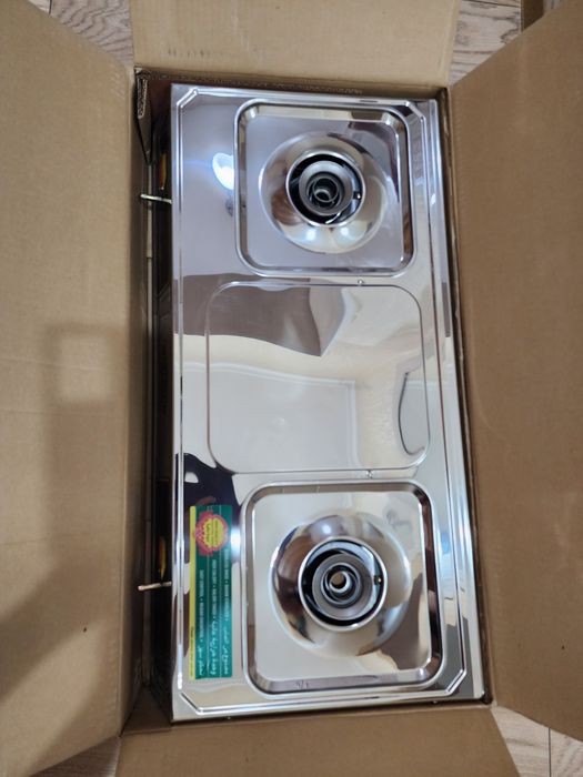 Переноская газовая комфорка(двойная)