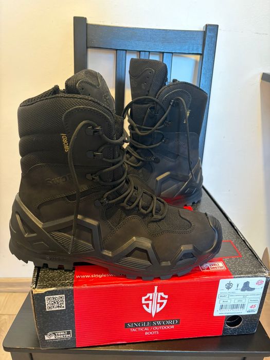 Bocanci tactici Single Sword, noi, nepurtați