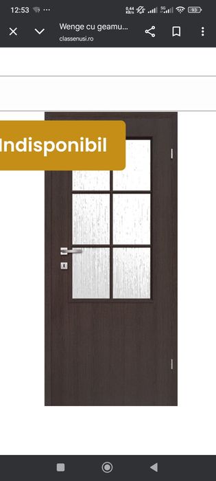 Foaie de ușă Wenge Classen Polonia