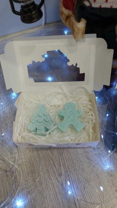 Коледна кутия със сапунчета