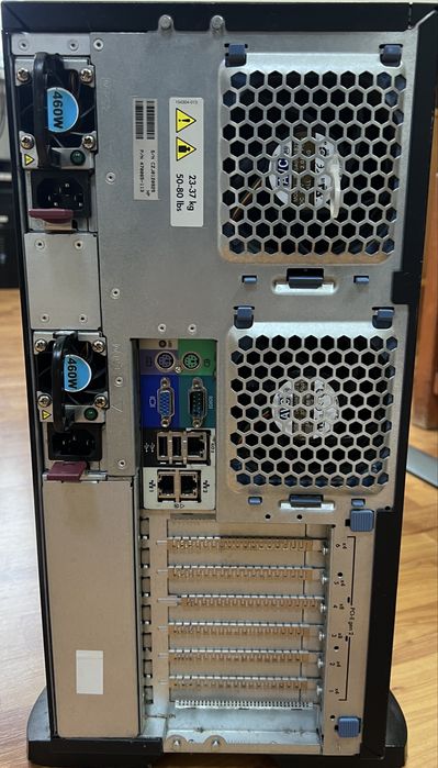 Server HP ProLiant ML350 G6 – 2x Xeon X5675 (12 cores) / 152GB RAM / 7x 600GB SAS / HP RDX