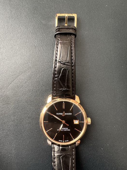Часы золотые наручные Ulysse Nardin