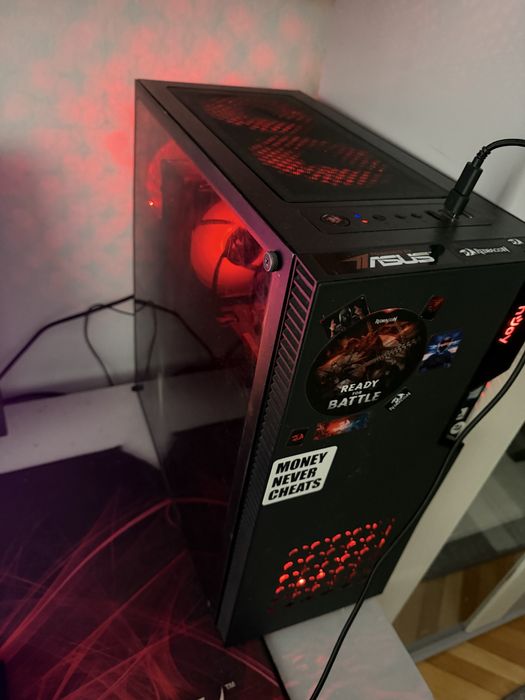 Setup complet PC Gaming RX 6600 16GB + Monitor 144Hz i5 9500F
