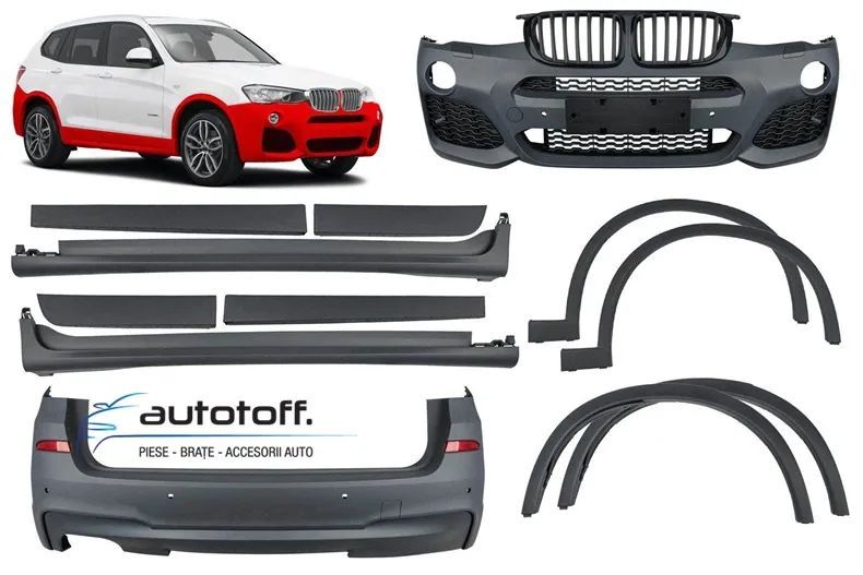 Pachet exterior compatibil BMW X4 F26 (14-17) M Design