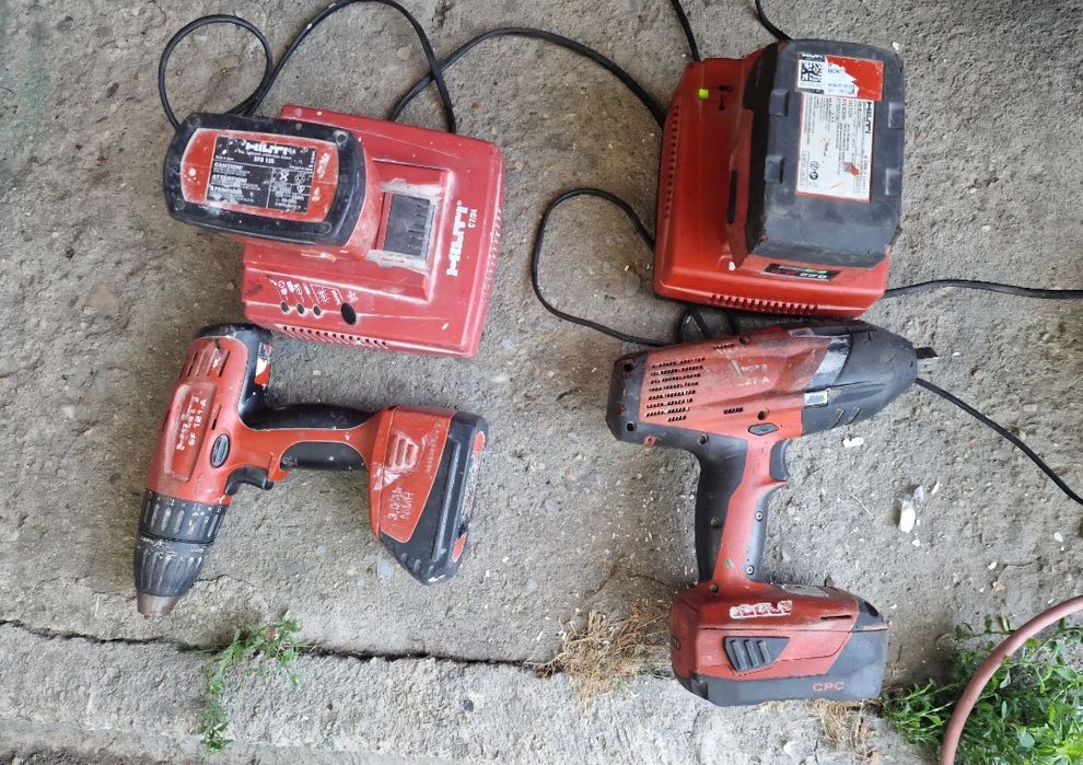 Pachet Hilti Pistol 22T-A Filetanta SF 121 A + 2 Incarcatoare+4Baterii