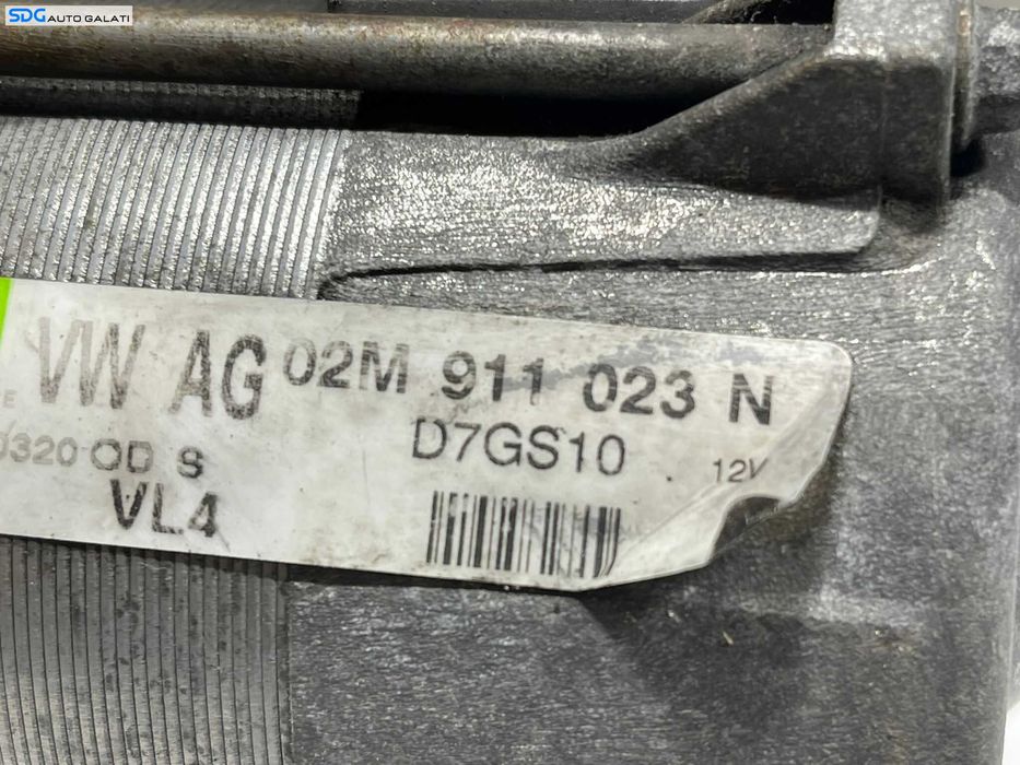Electromotor cu 11 Dinti Skoda Octavia 2 Scout 4x4 1.9 TDI BXE BKC BLS 2004 - 2013 Cod 02M911023N [B3604]
