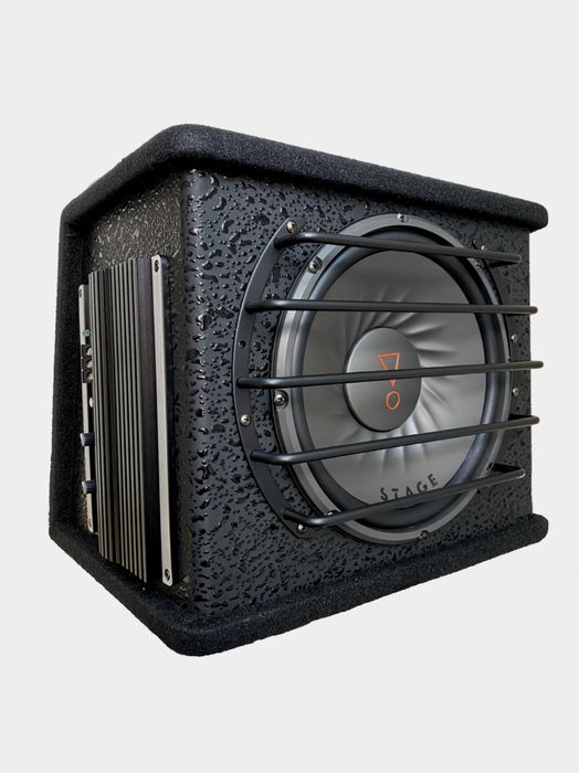 Активный Сабвуфер JBL Carbon,со встроенным усилителем и завод коробкой