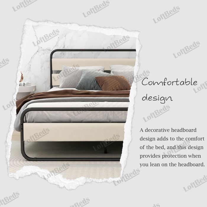 Hi-tech кровать BYSOFT, Двуспальная и односпальная кровать