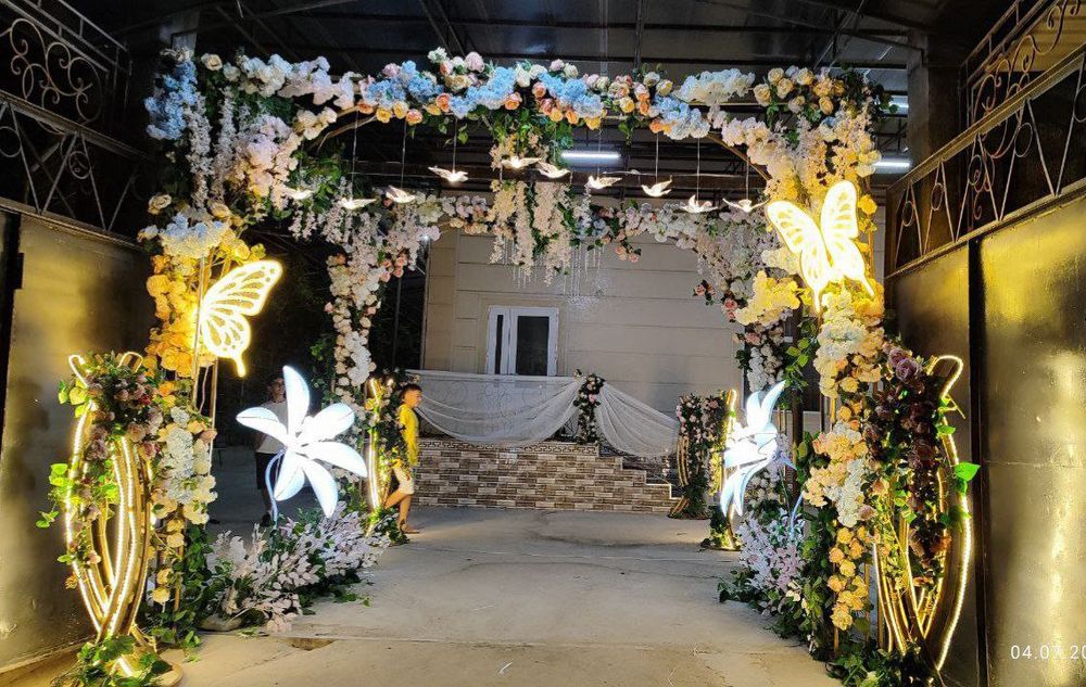 Тўй декорация оформления хизмати. To'y dekoratsiya oformleniya xizmati