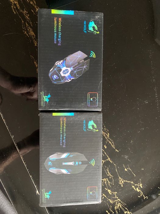 Безжични геймърски мишки 3 разновидности лед