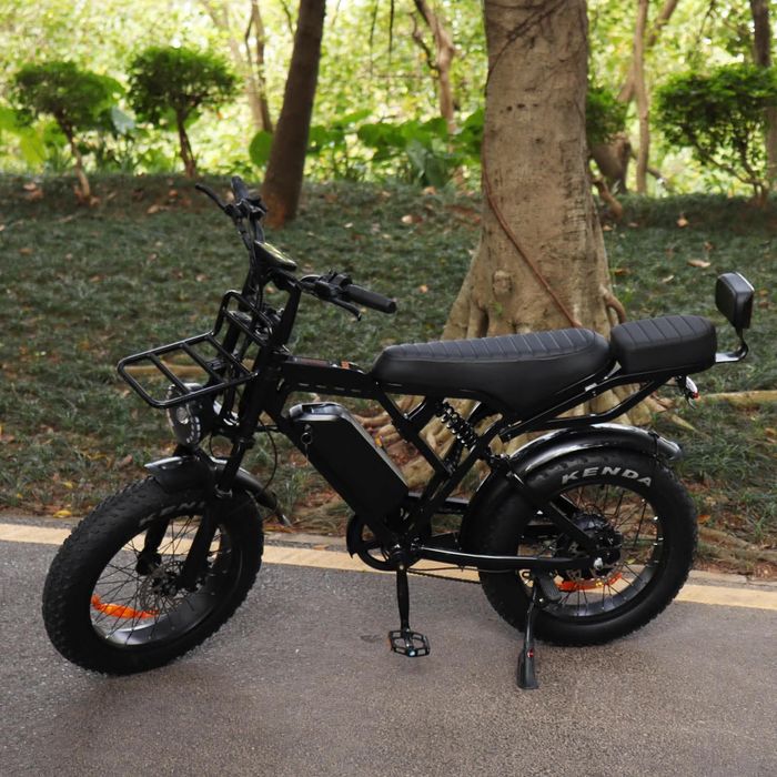 Топ оферта! Електрически велосипед Fatbike X80 Pro 15Ah  50км/ч-Колело с дебели гуми