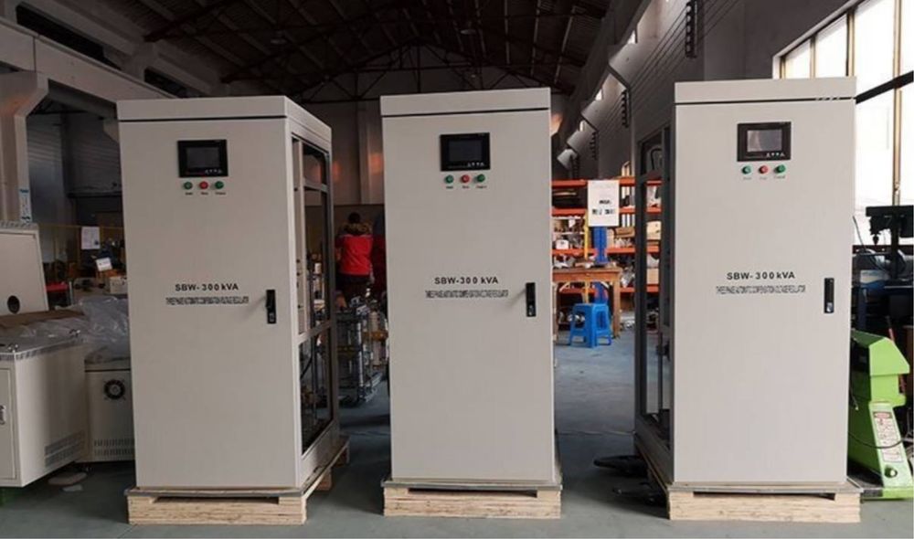 SAAB SBW500 kVa латерний стабилизатор напряжения 380 вольт 3-фазный