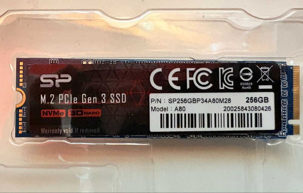 SP M2 PCle Gen 3 SSD NVMe 1.3