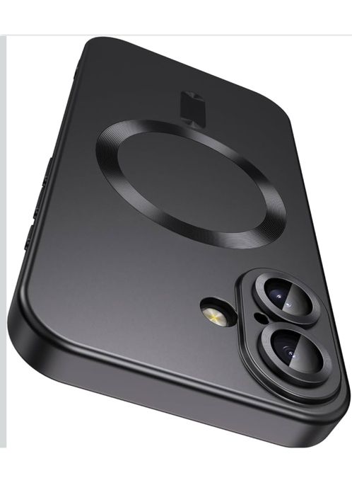 Iphone 17 17 AIR 17 PRO 17 PRO MAX Husa Magsafe TPU 0.2MM Neagra