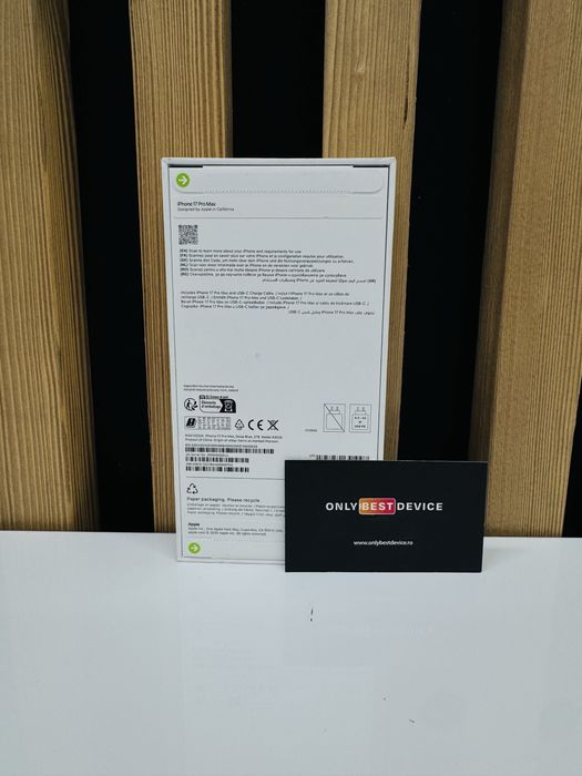  iPhone 17 Pro Max 2TB Deep Blue