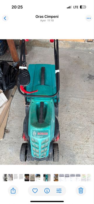 Masina electrica de suns iarba bosch