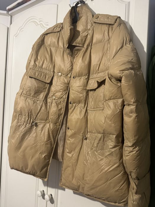 Куртка осенняя золотистая стильная