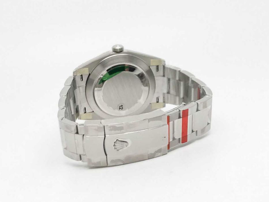 Rolex Datejust 41mm Smooth Bezel Grey Roman Dial Oyster – 41мм, автоматичен, сива циферблат, реални снимки