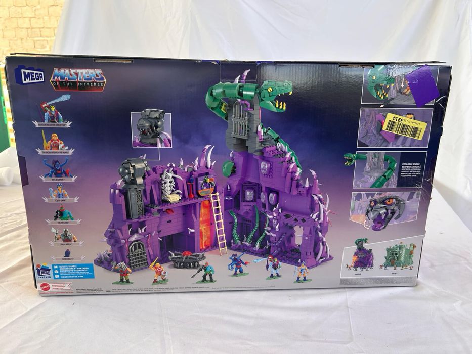 Mega Masters of The Universe Snake Mountain, 3802 piese, de colectie