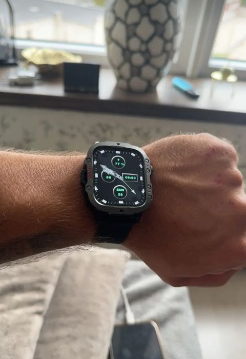 Smartwatch Asistent vocal AI 1.96 inch nou