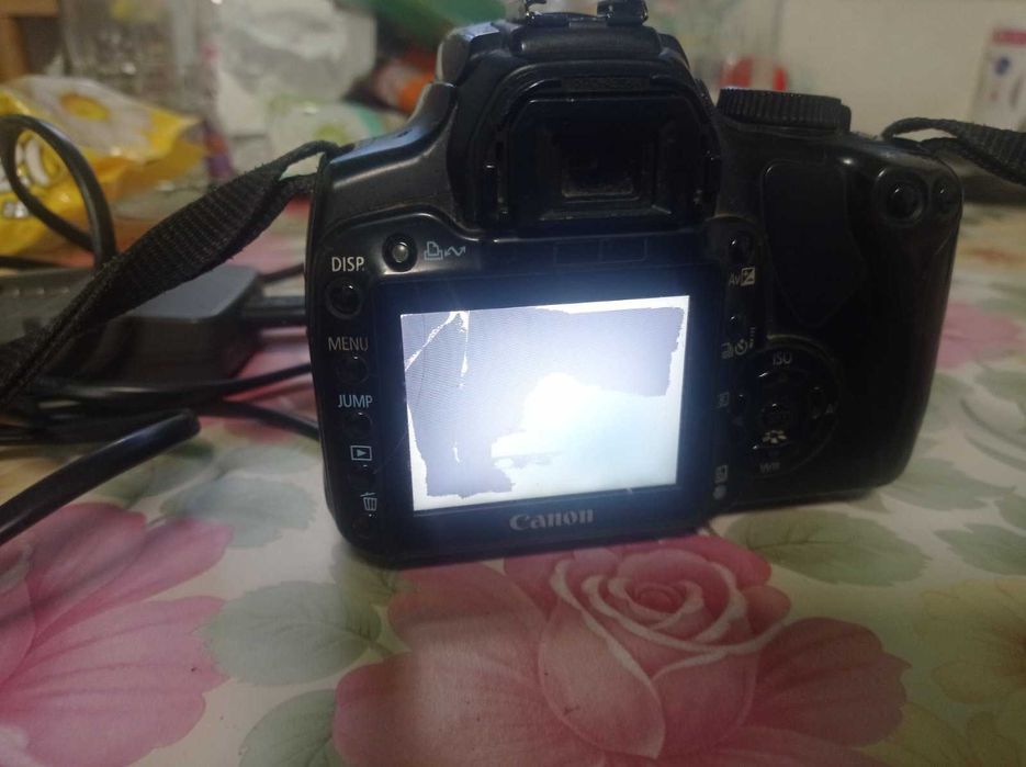 Фотоапарат Canon 500D, 2 обектива, ниска цена. Panasonic DMC-FS16..още