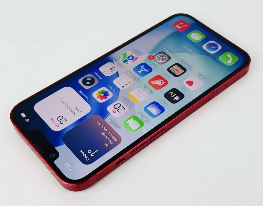 Apple iPhone 13 128GB Red 100% Батерия! Гаранция!